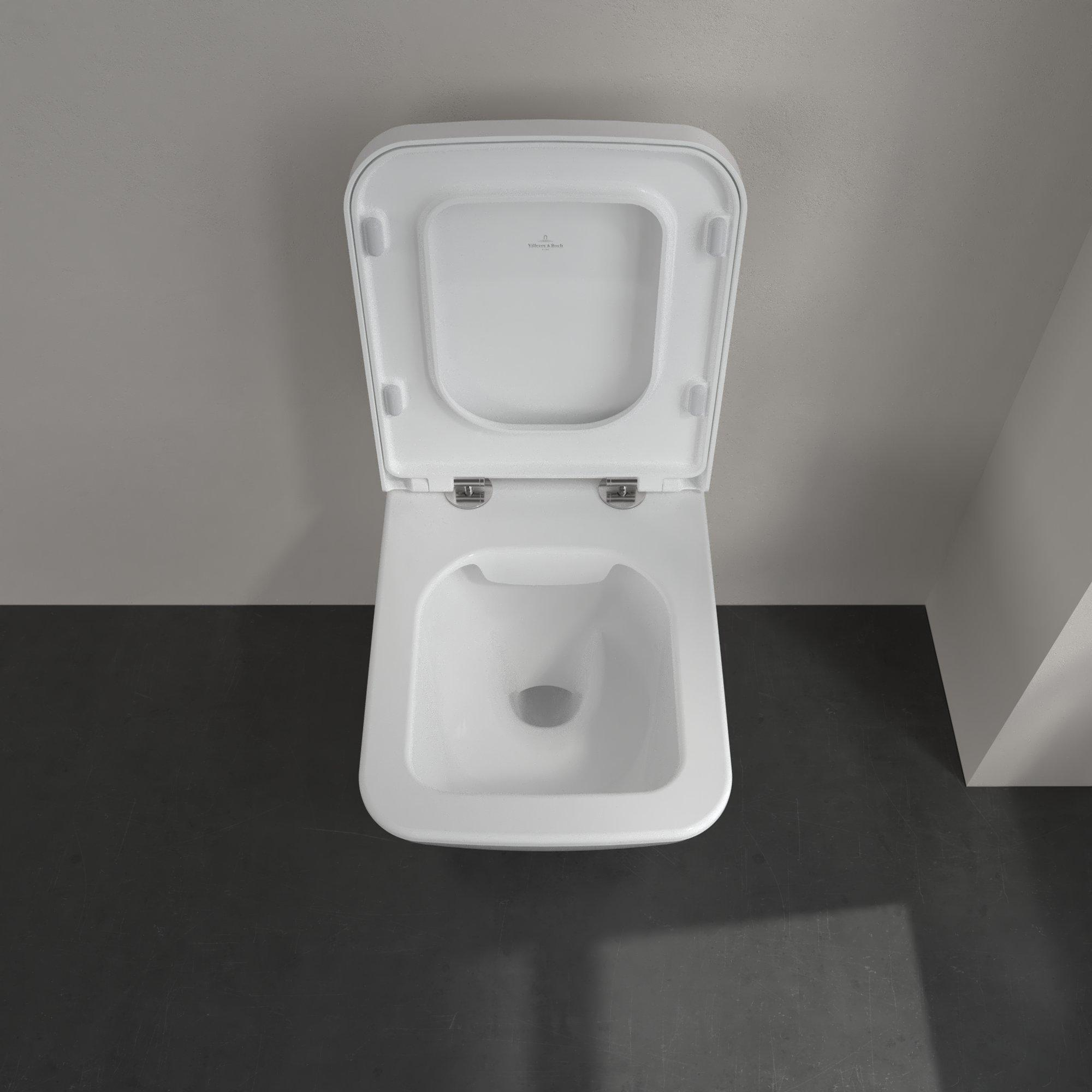 Villeroy & Boch Finion randloos toilet CeramicPlus wit glans