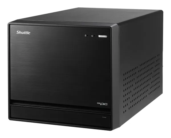 Shuttle XPC cube SW580R8 - Barebone - mini PC LGA1200 sokkel - Intel W580 - uden CPU - RAM 0 GB - Gigabit Ethernet, 2.5 Gigabit Ethernet