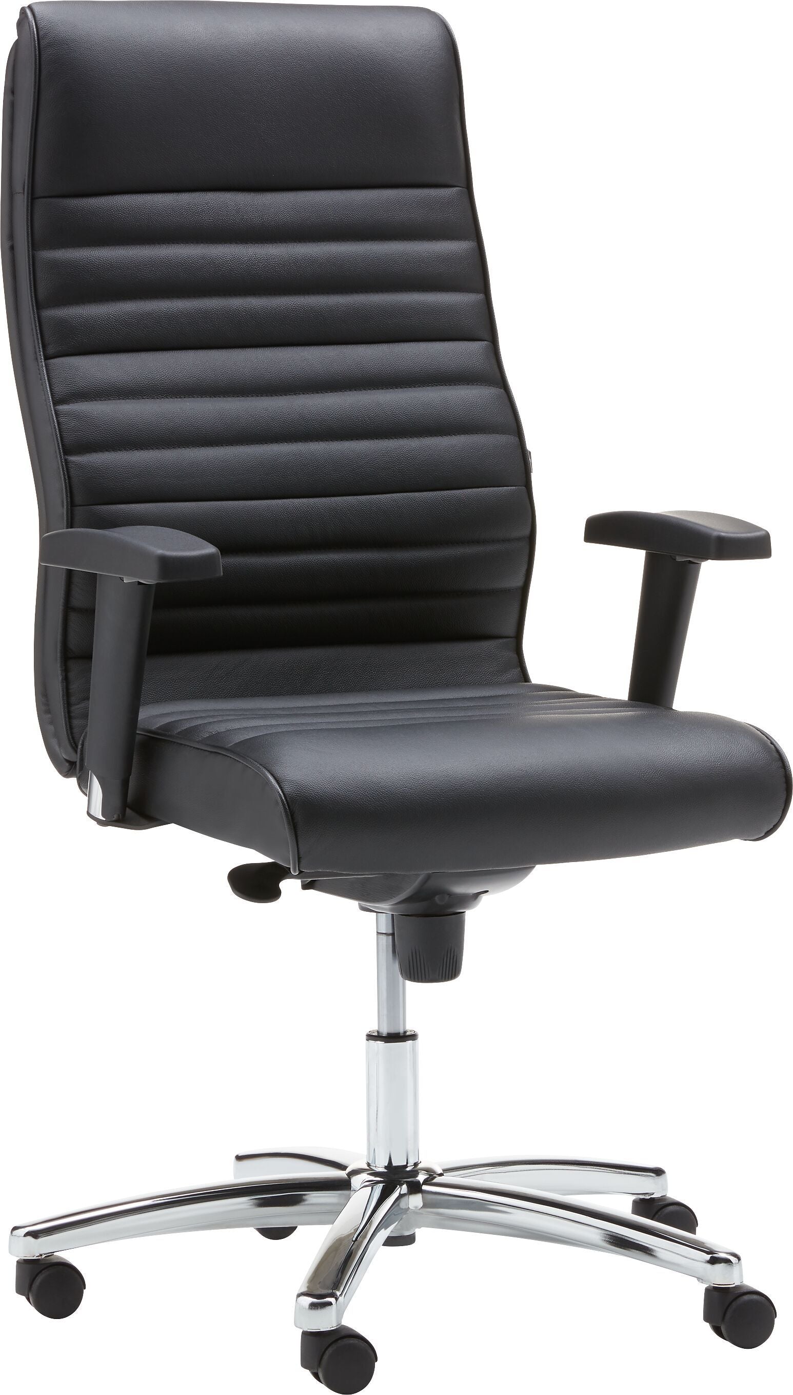 BENSON II Bürostuhl - Schwarz / B: 52.0 cm x T: 48.0 cm x H: 110.0 cm
