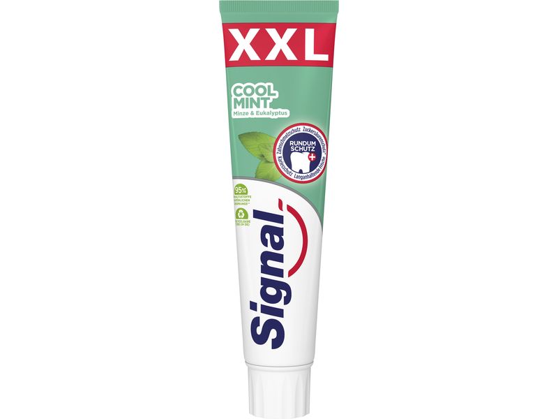 Signal Zahnpasta Cool Mint XXL 125 ml Zahnpasta für sicheren Rundumschutz