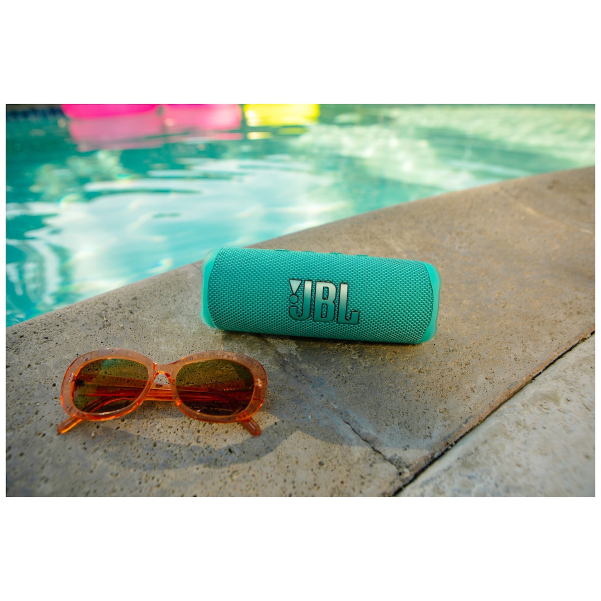 JBL Flip 6 bærbar høyttaler (turkis)