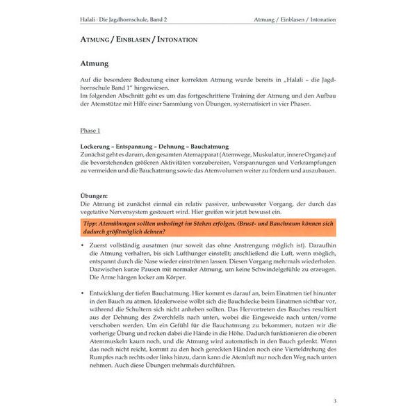 Weinberger Musikverlag Halali Jagdhornschule 2