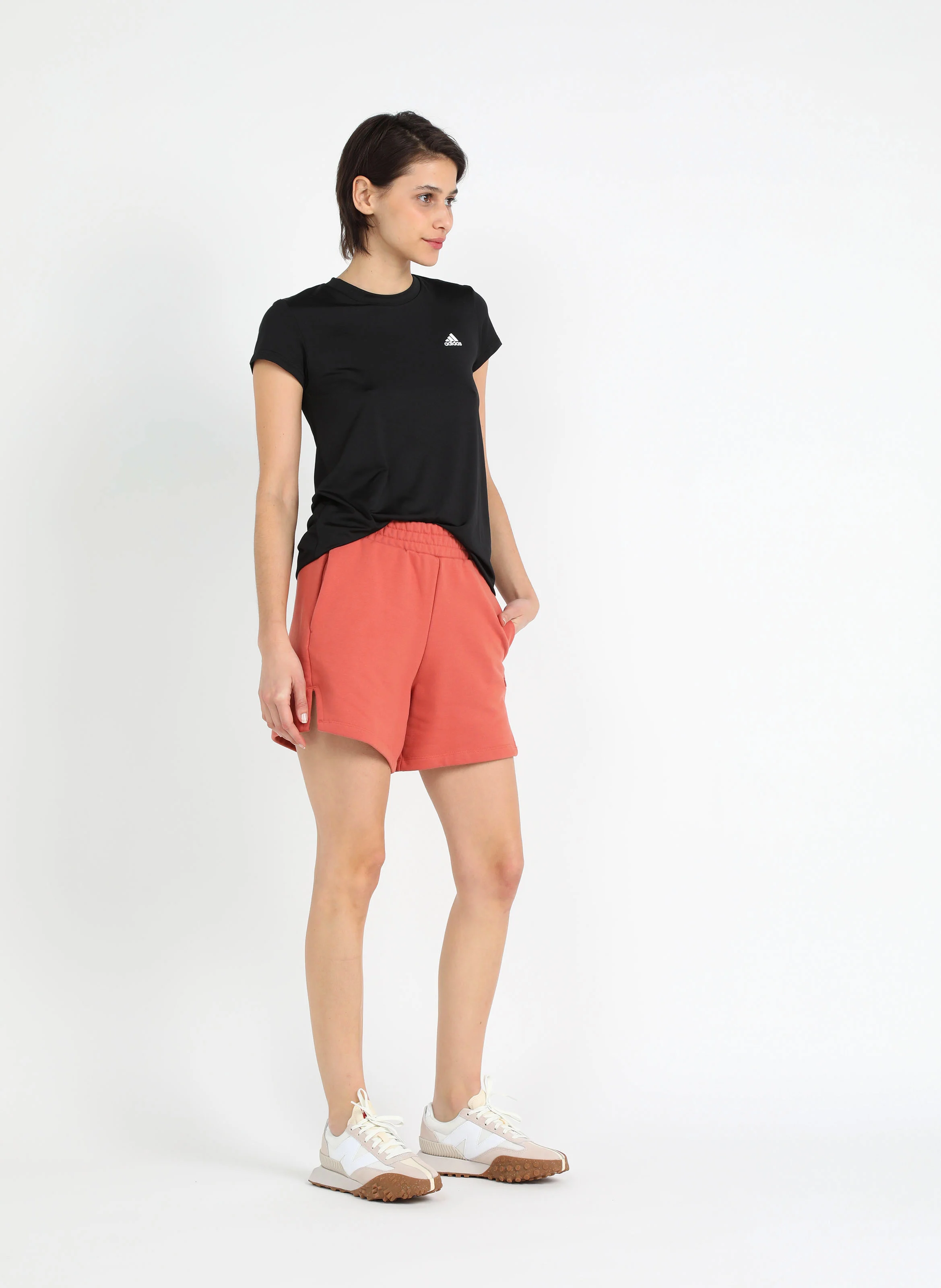 Short en coton| Orange