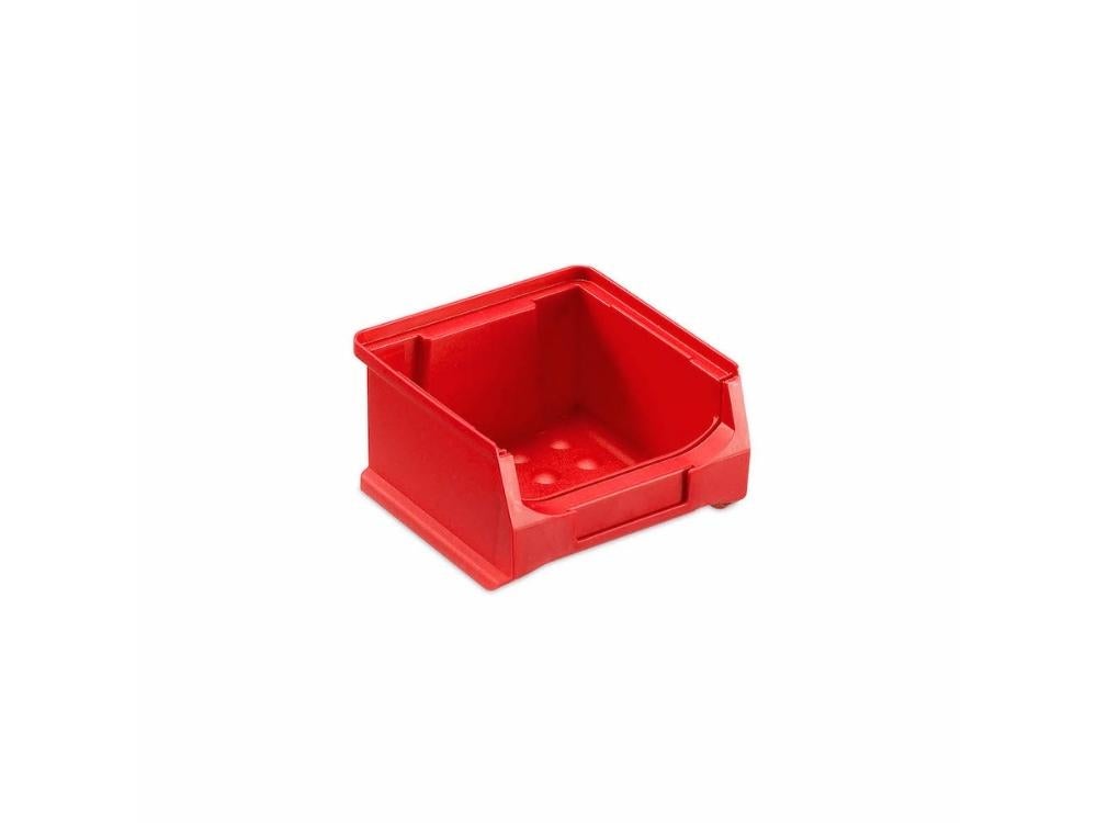PROREGAL Value Pack 10x Rode Opbergdozen 1,0 HxBxD 6 x 10 x 10 cm 0,4 Liter Opbergdozen