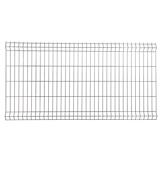 Panneau de clôture grillagée Blooma Louga gris 200 x h.103 cm