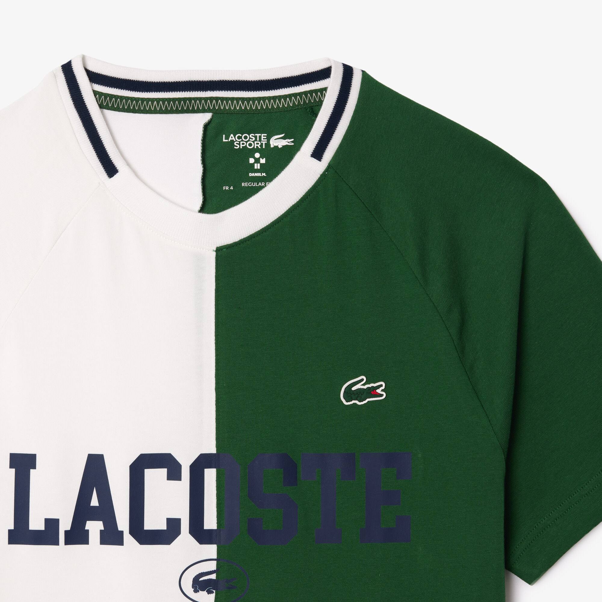 LACOSTE SPORT x Daniil Medvedev Ultra-Dry-T-Shirt T-Shirts - Weiss - Lacoste - Herren
