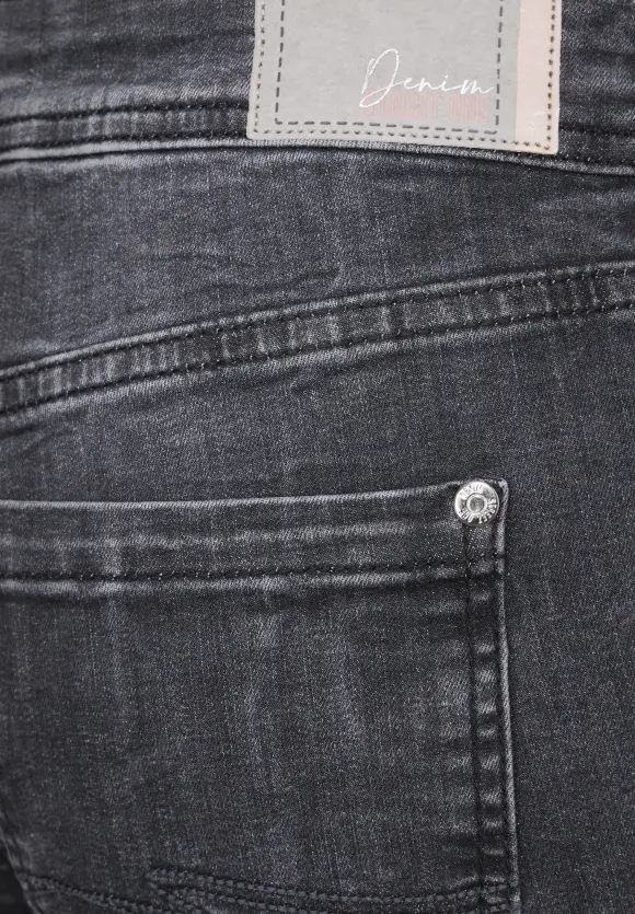 Graue Casual Fit Jeans - authentic grey wash