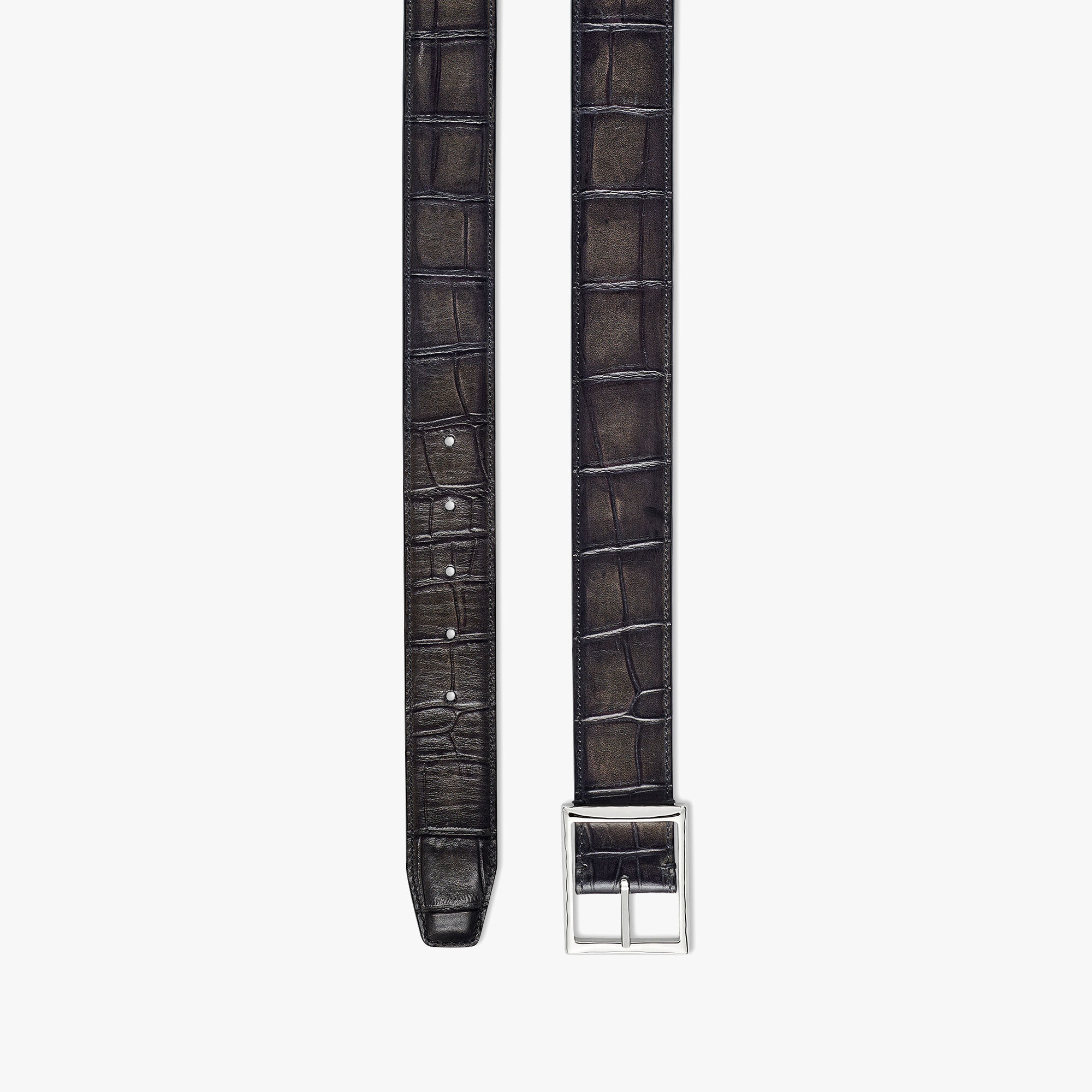 Ceinture Reversible Classic 35 MM En Cuir d'Alligator