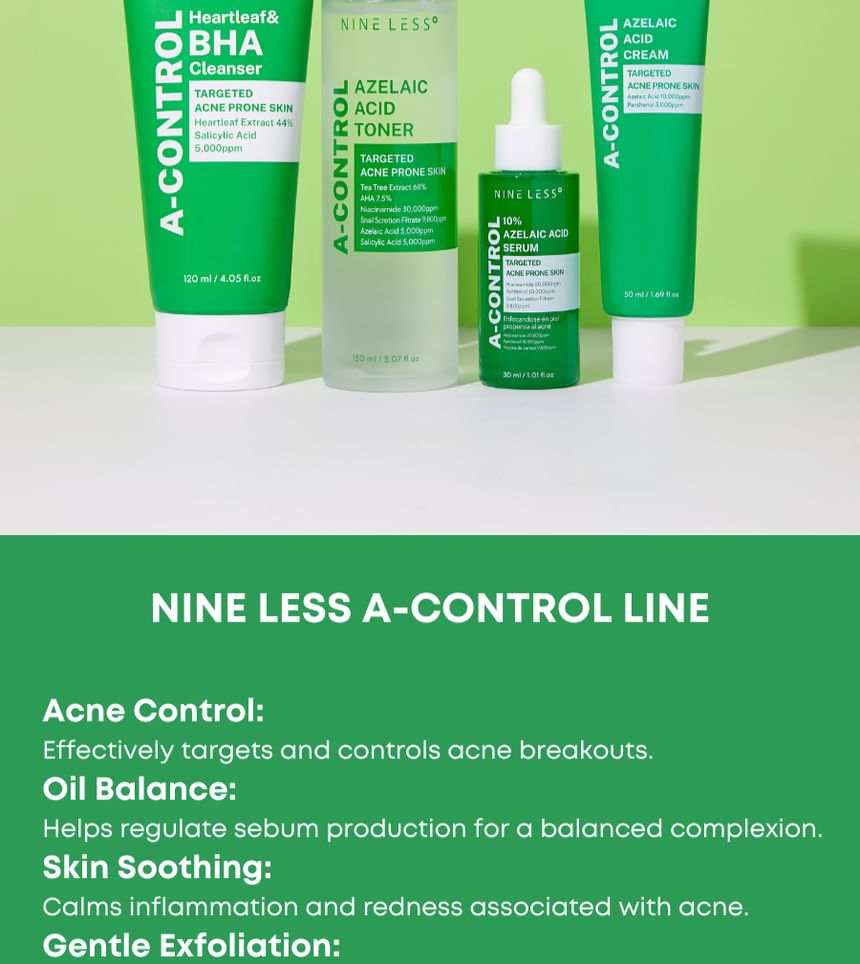 NINELESS - A-Control Azelaïnezuurcrème