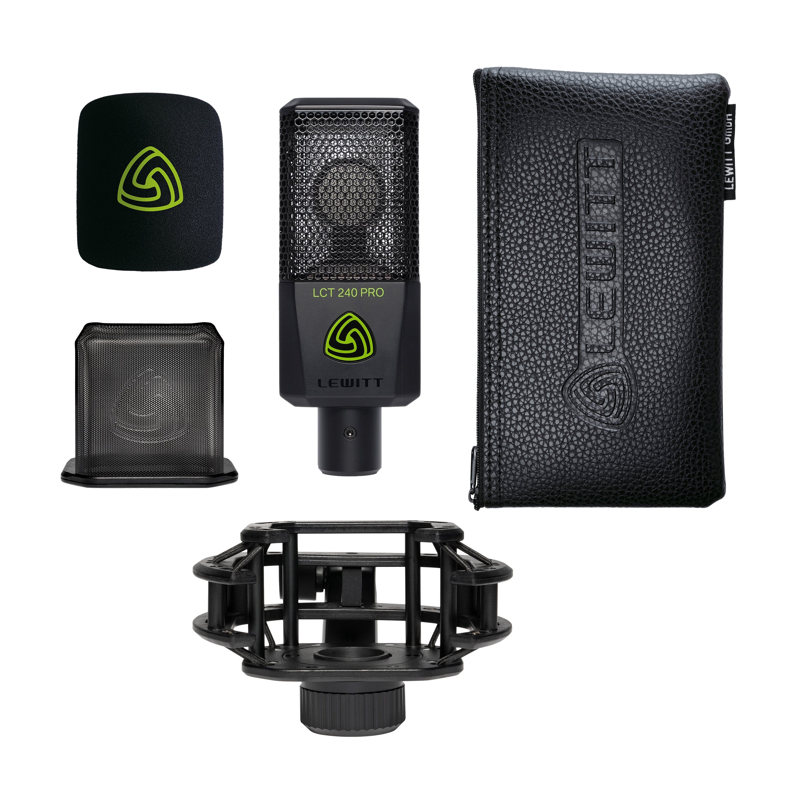 Lewitt LCT 240 PRO vocal set condensatormicrofoon zwart