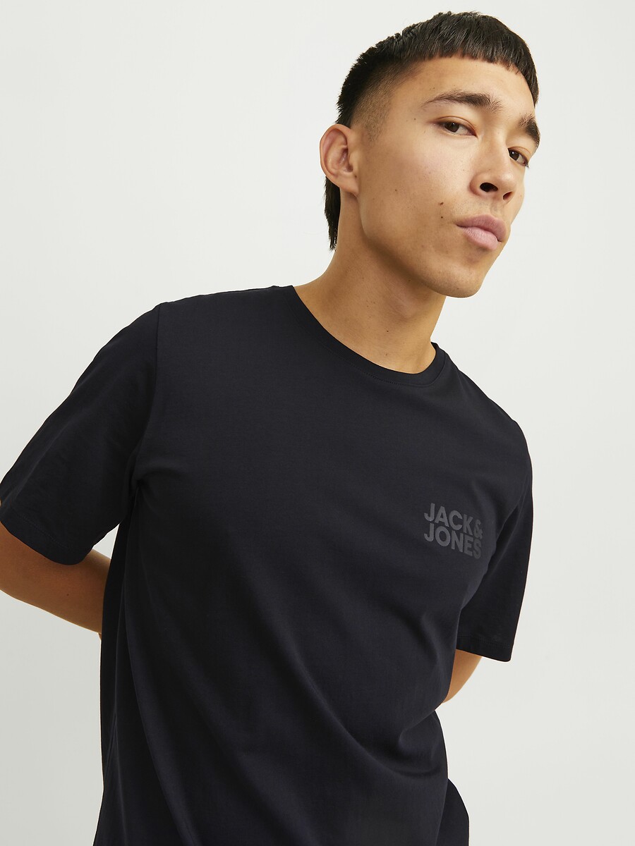JACK & JONES<br>Logotipo pequeno da T-shirt Corp