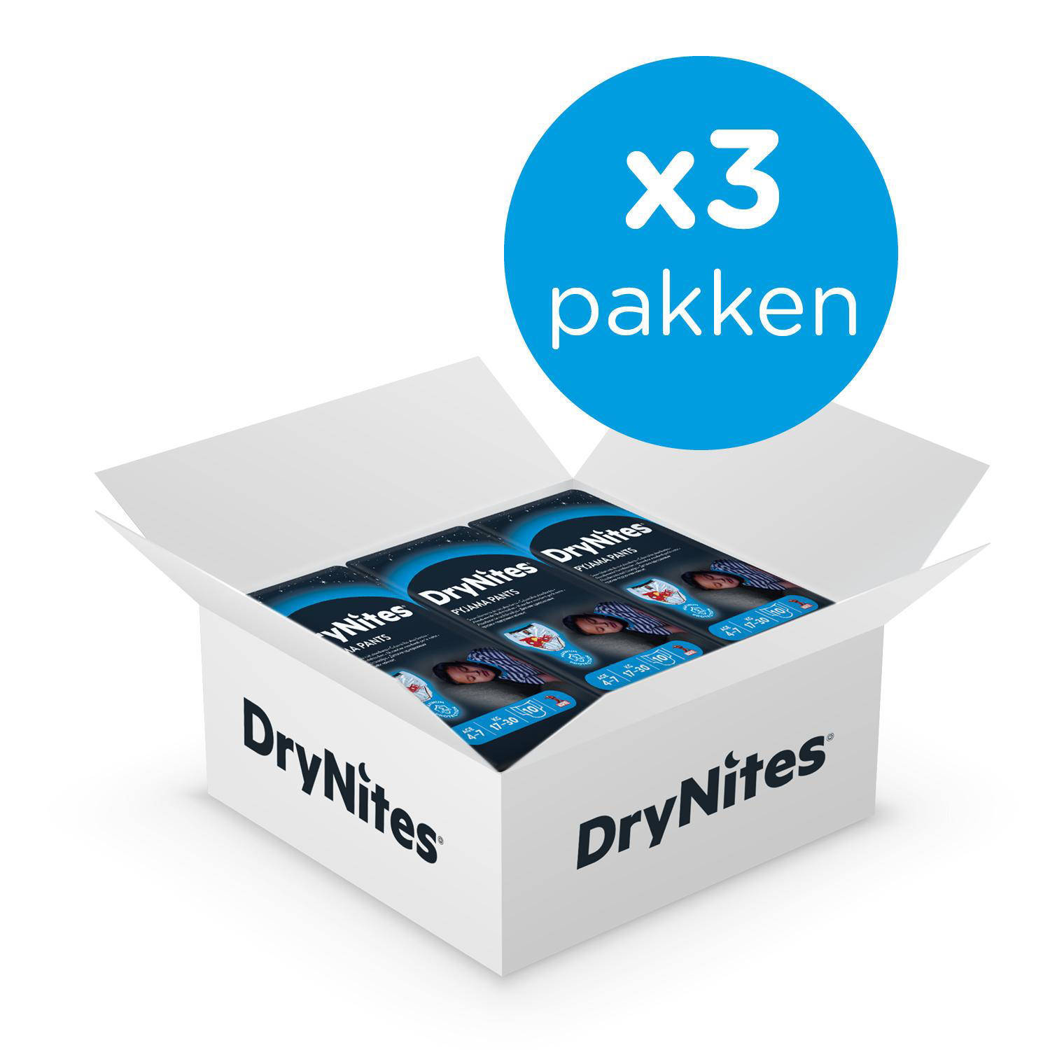Huggies luierbroekjes - jongens - 4-7 jaar - 30 stuks