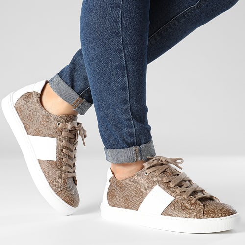 Baskets Femme FL7TDOFAL12 Beige Brown