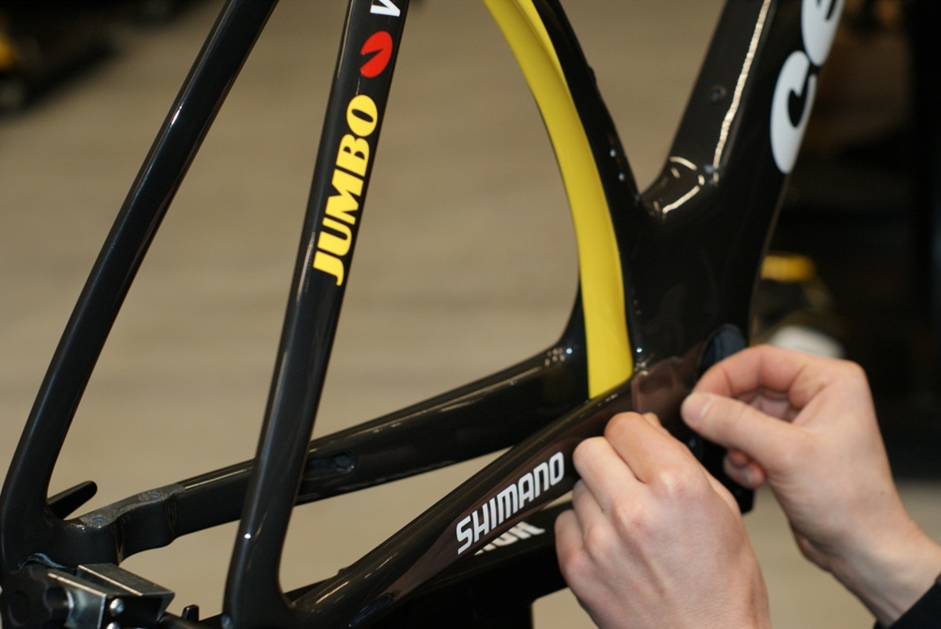 Bikeshield Frameprotectie Halfpack Glanzend