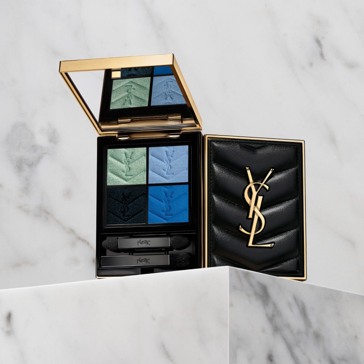 YVES SAINT LAURENT Couture Mini Clutch Palette De Fards A Paupières Longue Tenue