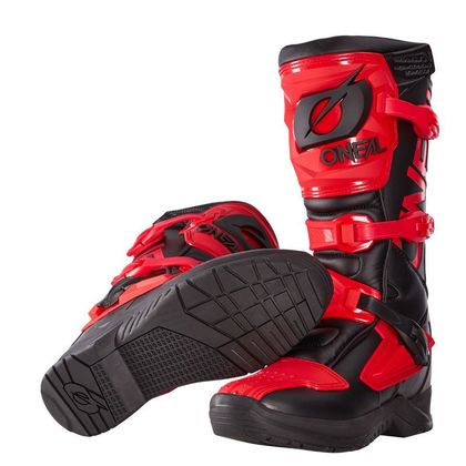 Bottes cross O'Neal RSX 2025 - Noir / Rouge