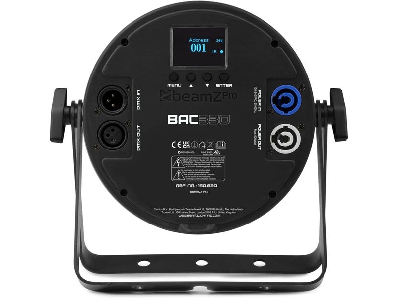 BeamZ Pro Scheinwerfer BAC330 Leichter Aluminium-PAR mit 12 x 8 W 4-in-1-LEDs