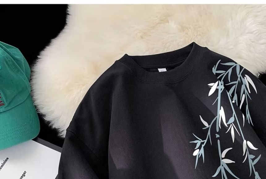 Kantereld - T-shirt met korte mouwen en ronde hals van bamboe