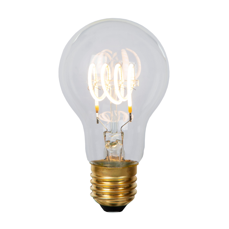 Lucide A60 LED lichtbron E27 5W 2700K transparant dimbaar