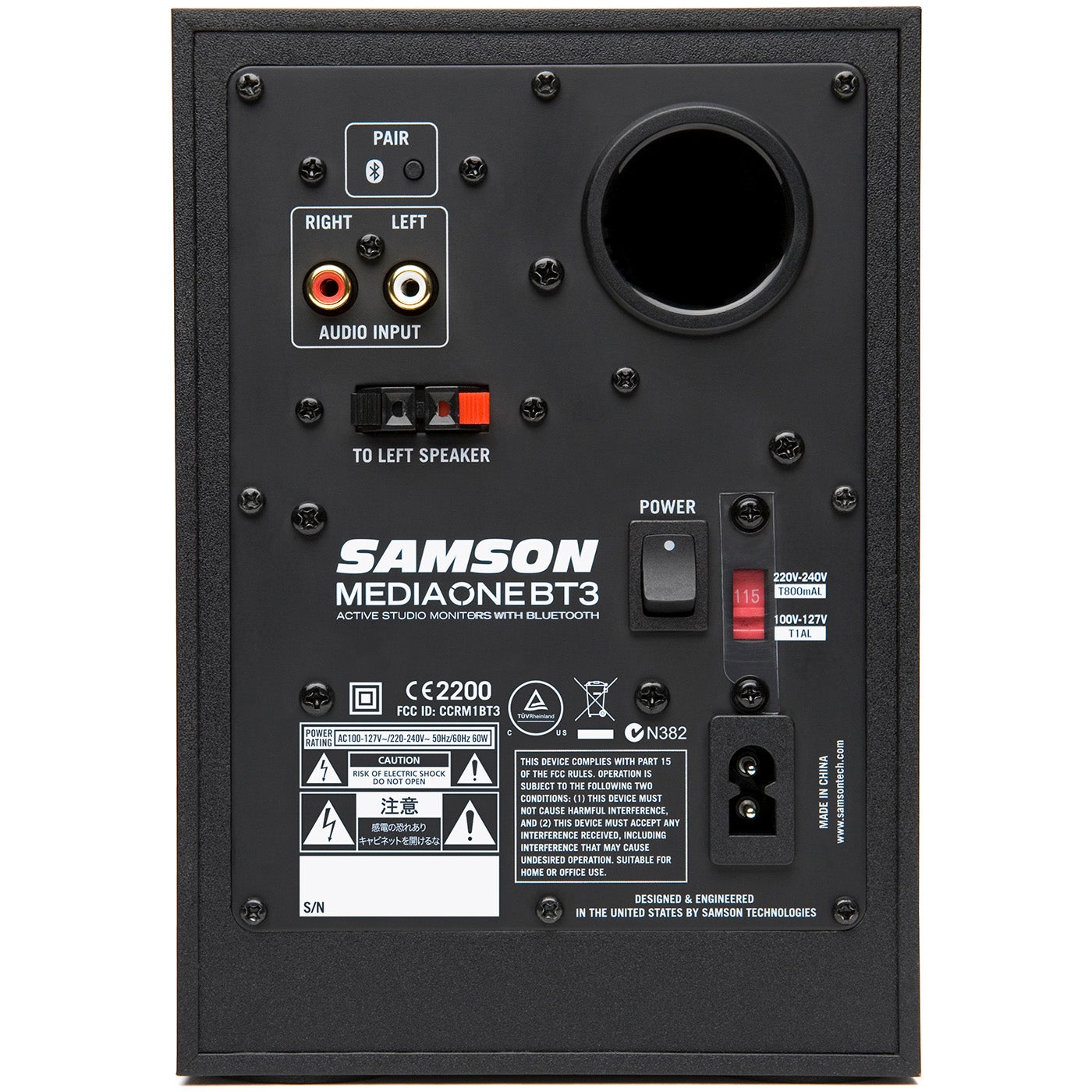 Samson MediaOne BT3 actieve studio monitor (set)