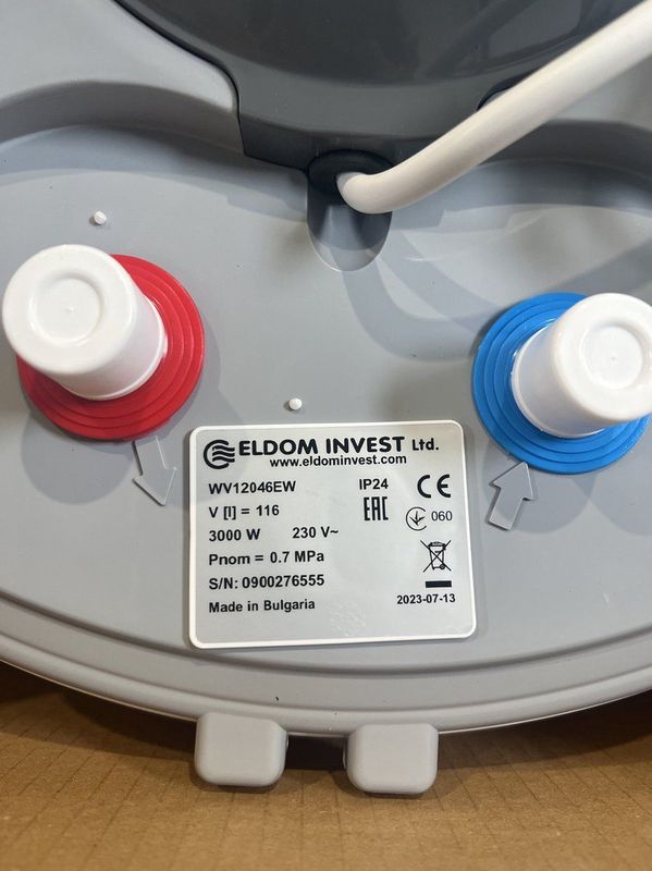 ELDOM - Favourite - Elektrische Boiler - 120 Liter - Energielabel B
