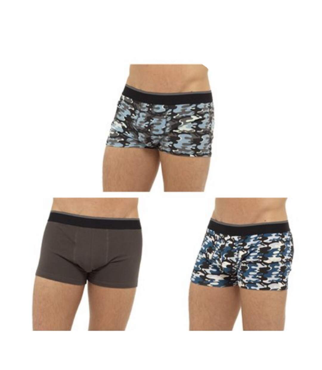 Tom Franks - Boxers - Homme (Gris) - UTUT654