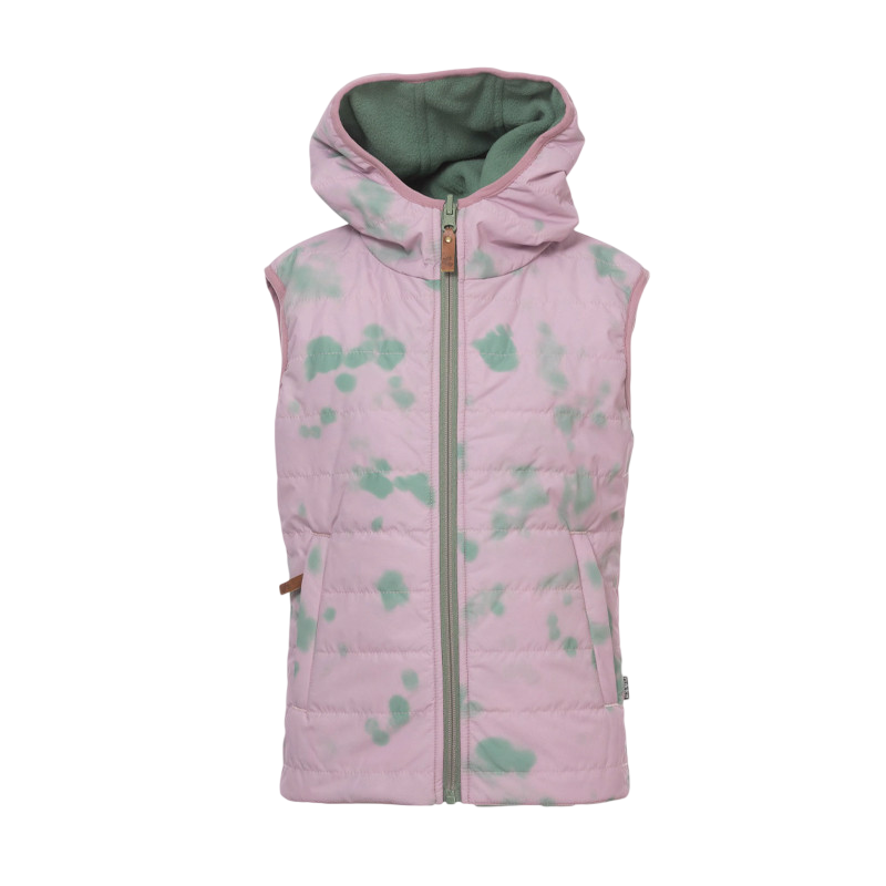 Kinder Otis Gilet reversible snowcl mauve shadows