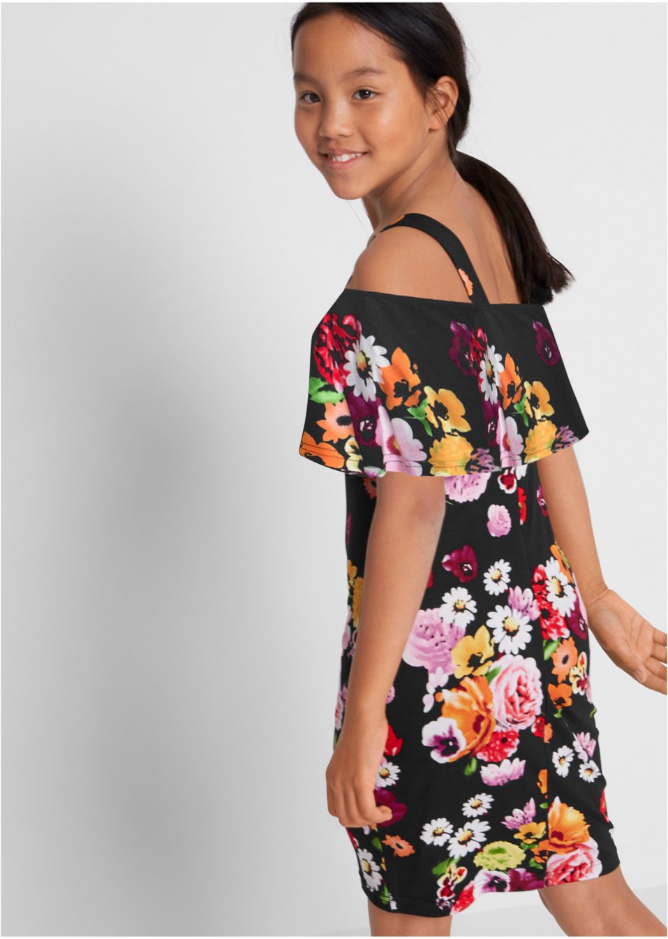 Robe à volant fille
