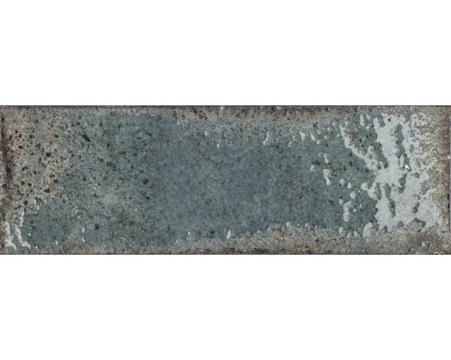 Steengoed metrotegel Alma groen 10 x 30 cm glanzend