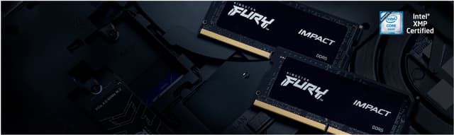 Kingston FURY Impact 32GB DDR5 RAM 5600MT/s CL40 (sort)