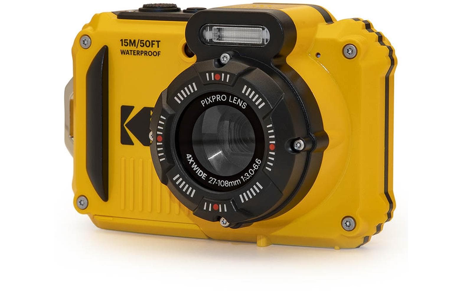 Unterwasserkamera PixPro WPZ2 Gelb<br>Wasser-, stoss- und staubdichte, Point & Shoot-Kamera