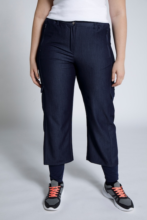 Doublelayer-Hose, integrierte Leggings, Druckknopf