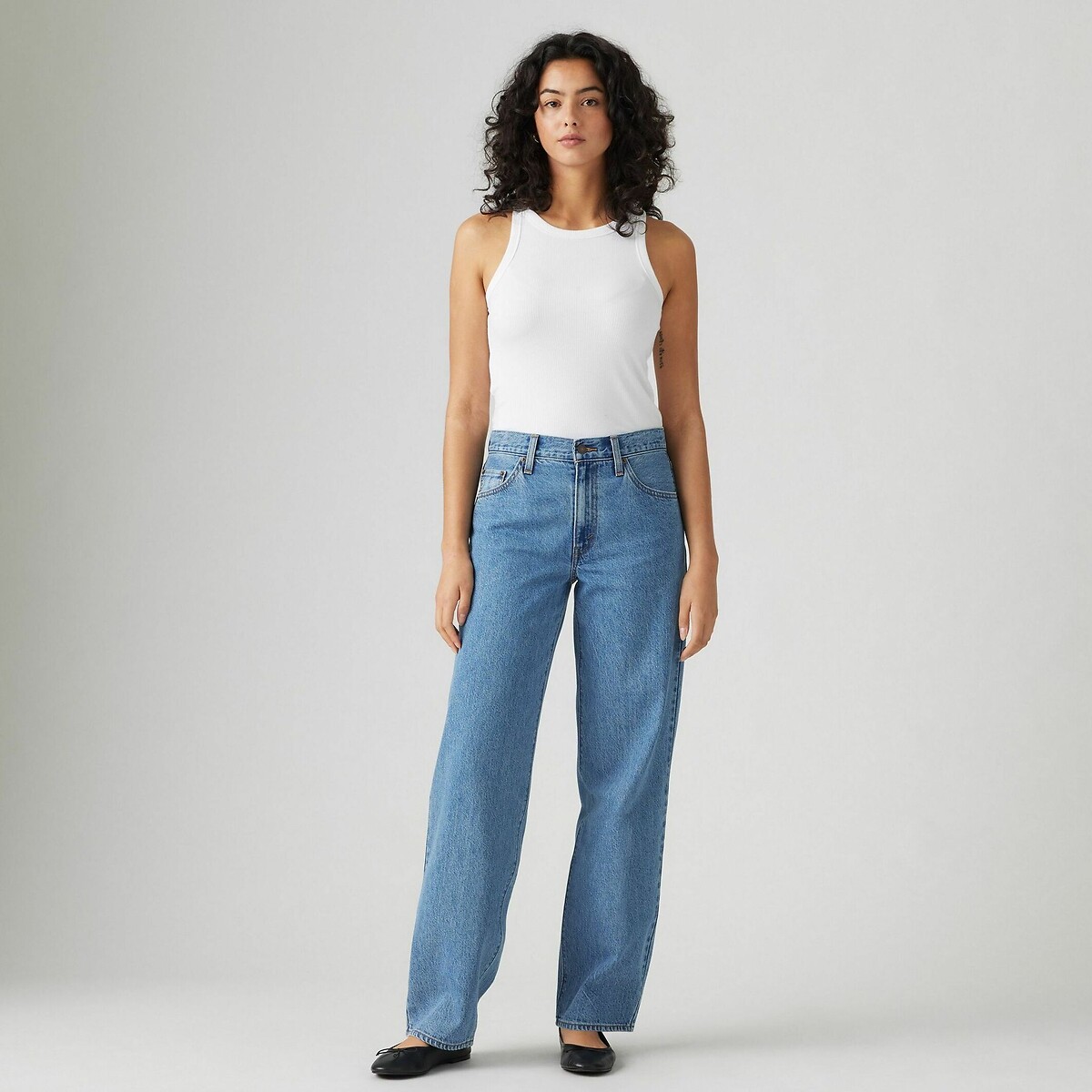 Levi's<br>Calças Jeans Largas Estilo Pai