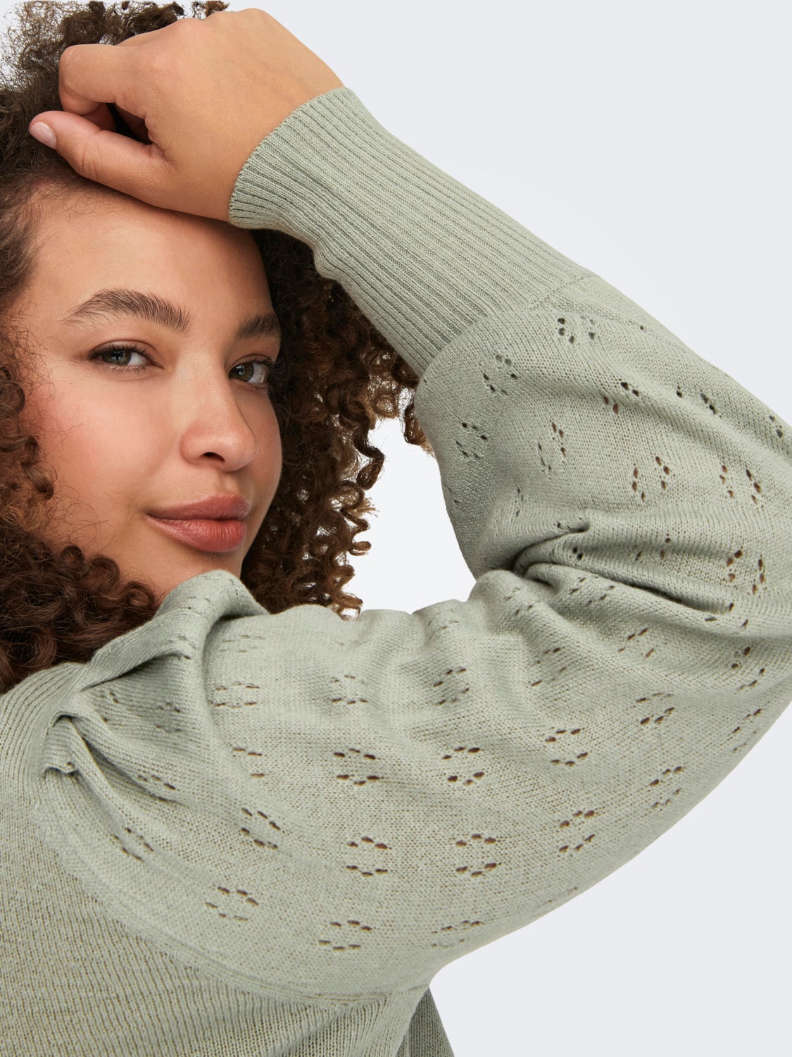 CARMIRLA Strickpullover Seagrass