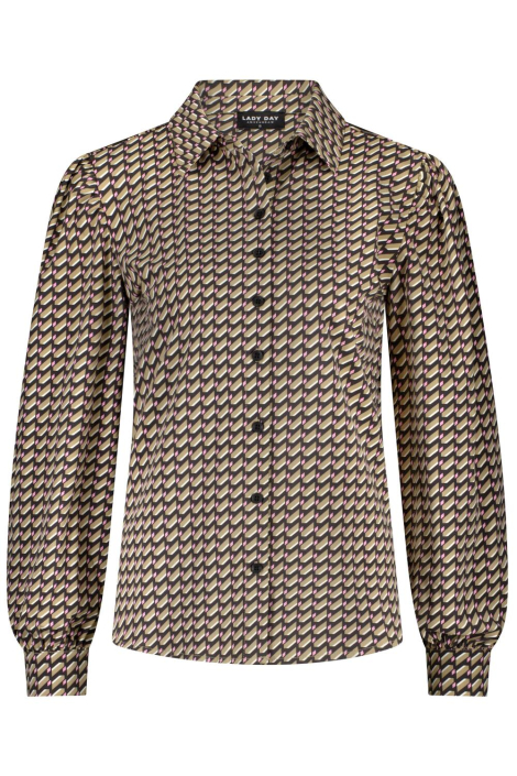 Lady Day multi color dames blouse
