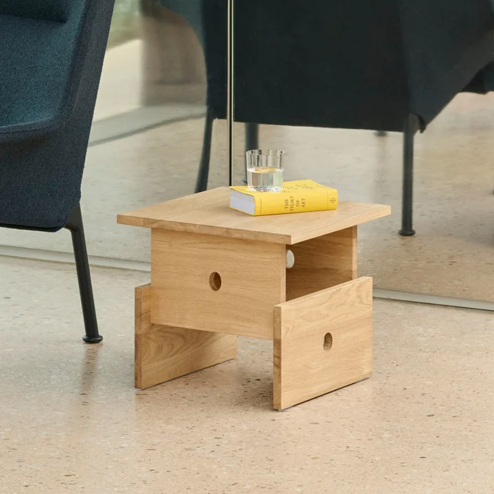 HAY - Wood Box Couchtisch, schwarz