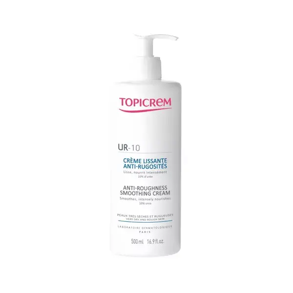 Topicrem UR 10 Crème Lissante Anti-Rugosités 500ml