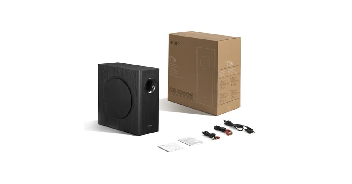 EdifierT5s Actieve subwoofer luidspreker  (Zwart)