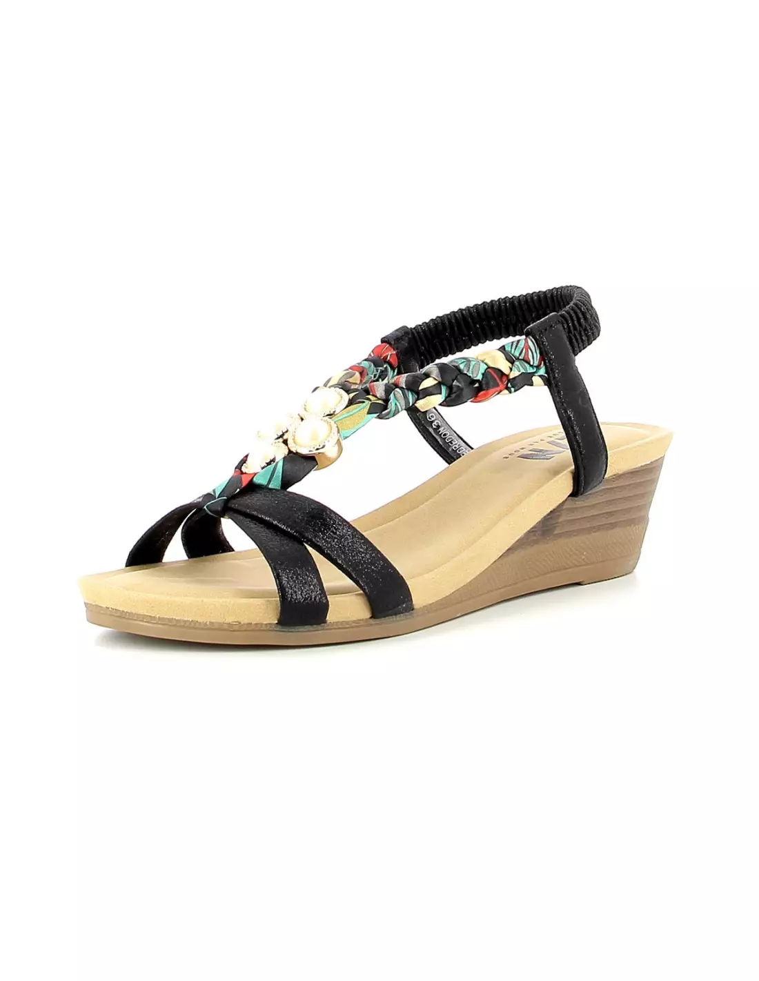ELUE PAR NOUS NEDREDON - Sandales & nu-pieds Noir