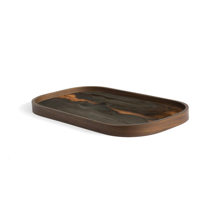Ethnicraft Organic dienblad 42x24 brons