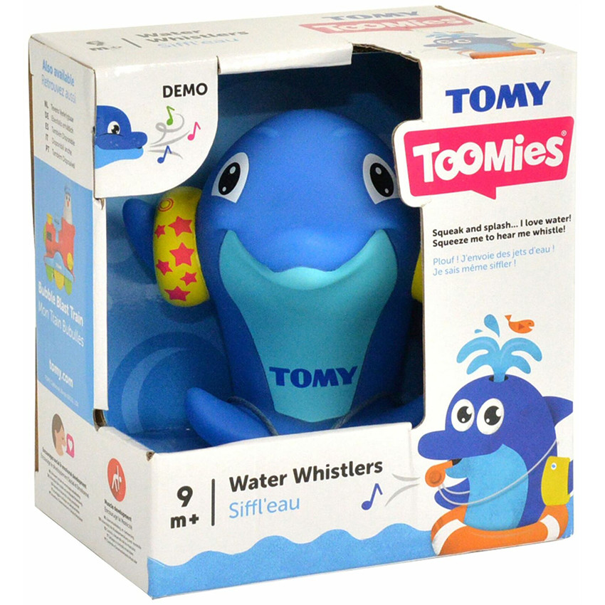 Jouet de bain Siffl'Eau - Dauphin gicleur