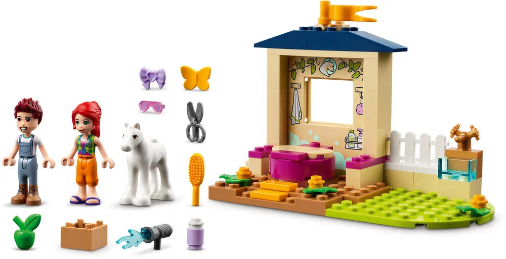 LEGO®FRIENDS 41696 - L’ECURIE DE TOILETTAGE DU PONEY