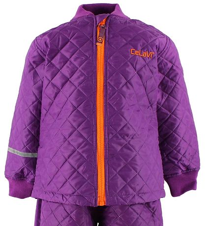 CeLaVi Thermokleidung - Lila m. Orange