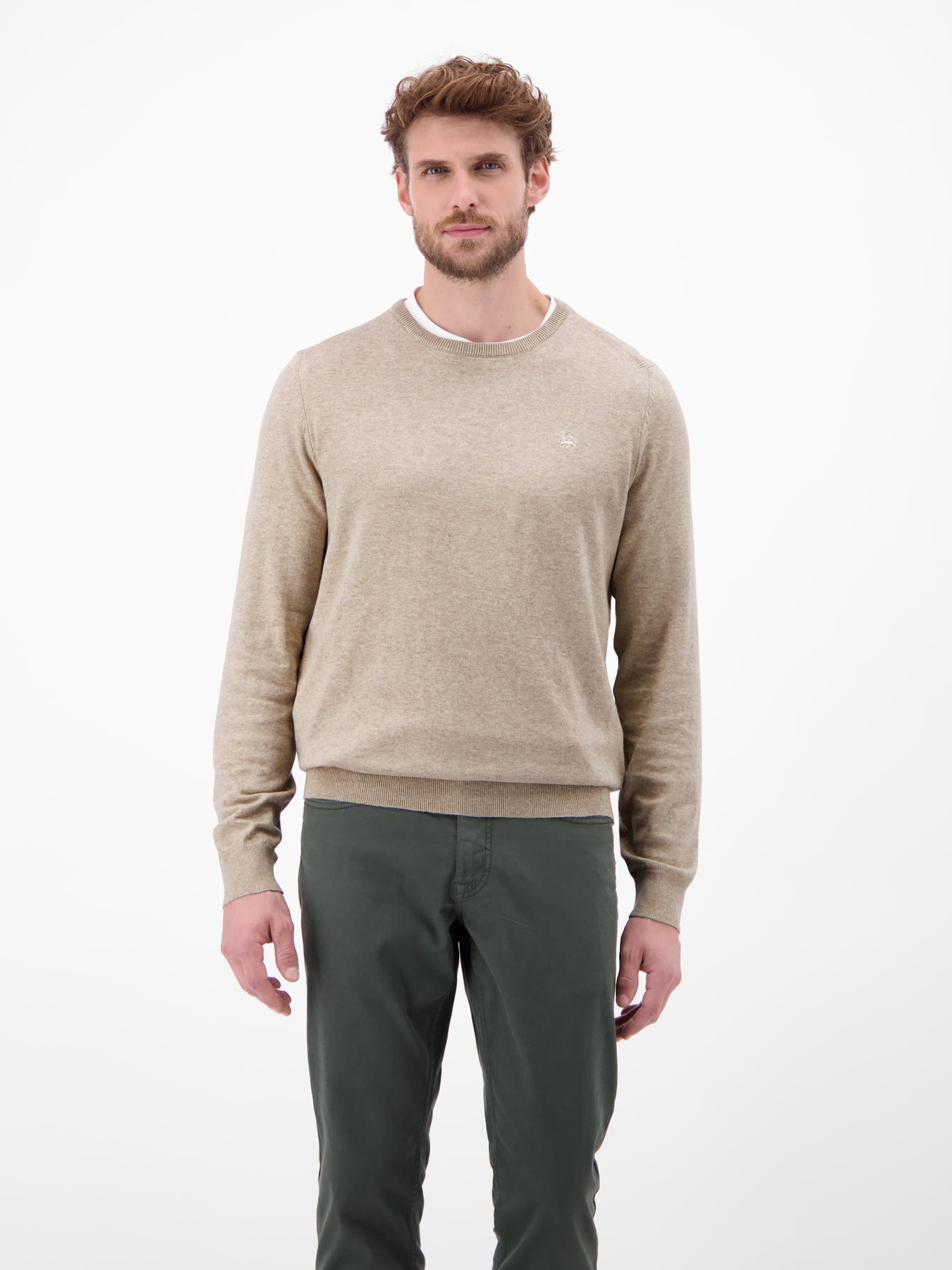 Herren Basic Strickpullover