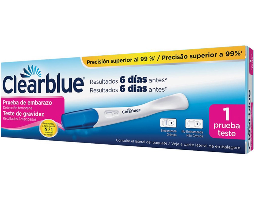 TESTE CLEARBLUE GRAVIDEZ 6 DIAS