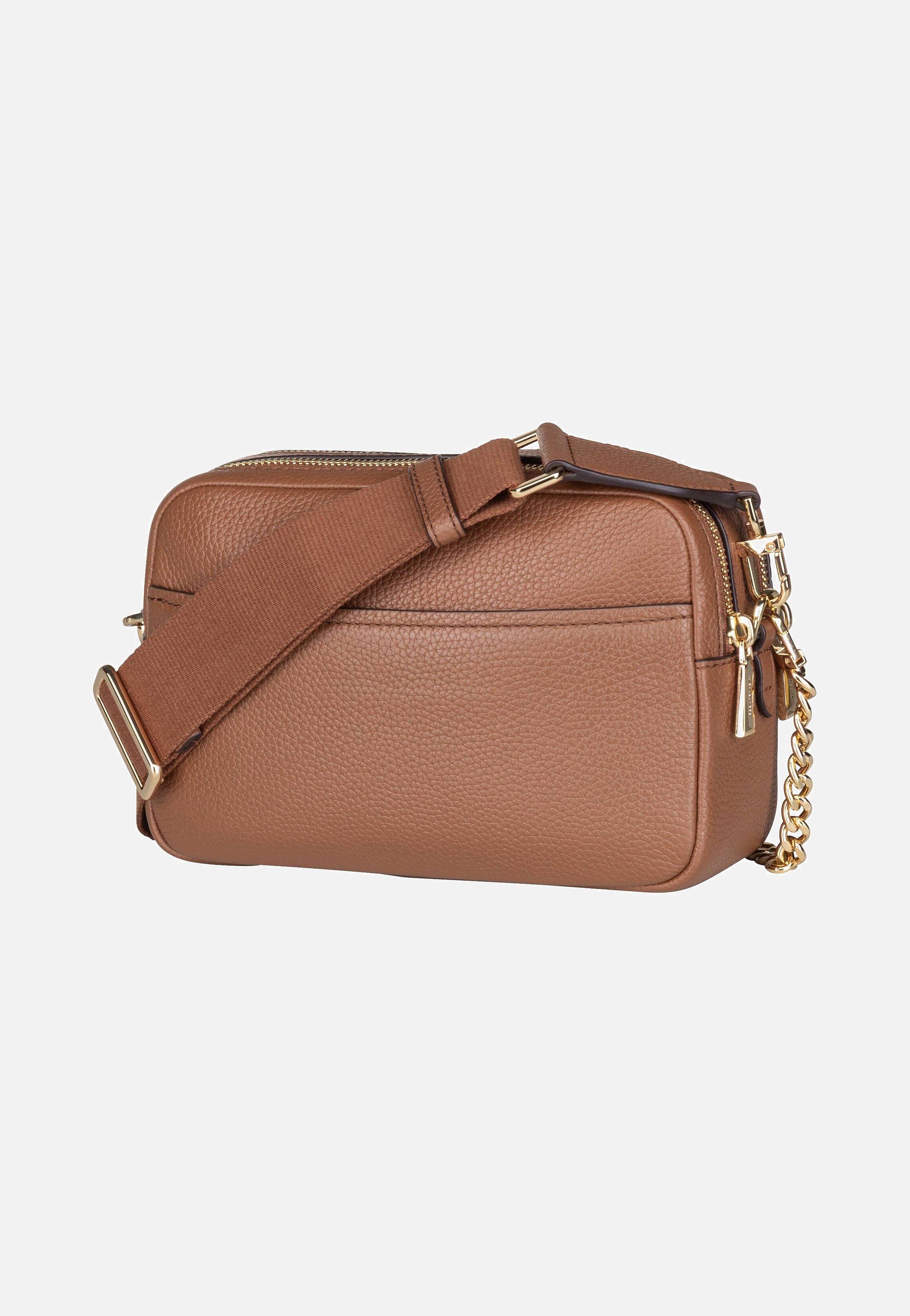 Bryant Medium Double Zip Chain Camera Pebble Luggage - Crossbody Bag