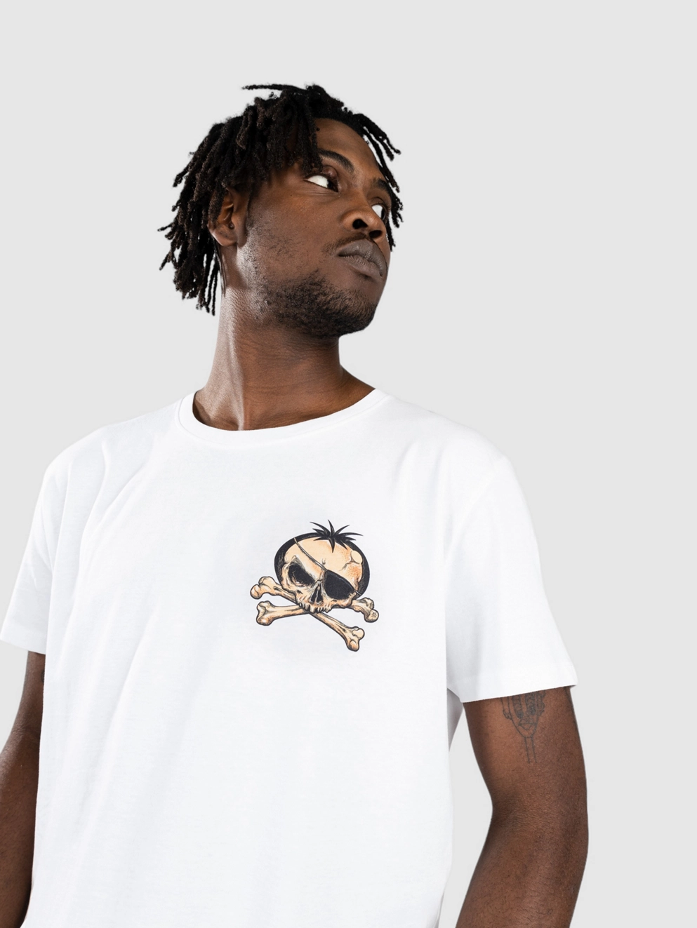 Blue Tomato Pirate Laser T-Shirt white