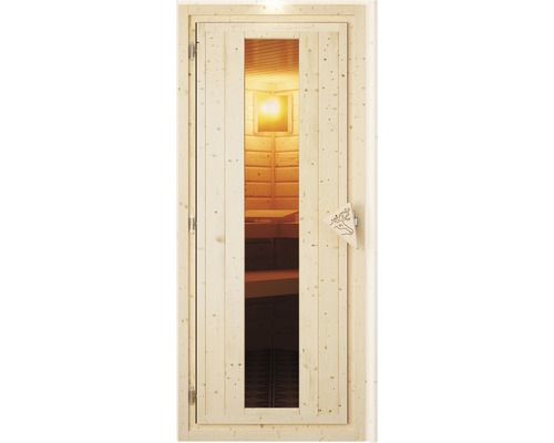 Karibu geïsoleerd deurelement voor 38 mm en 40 mm sauna's