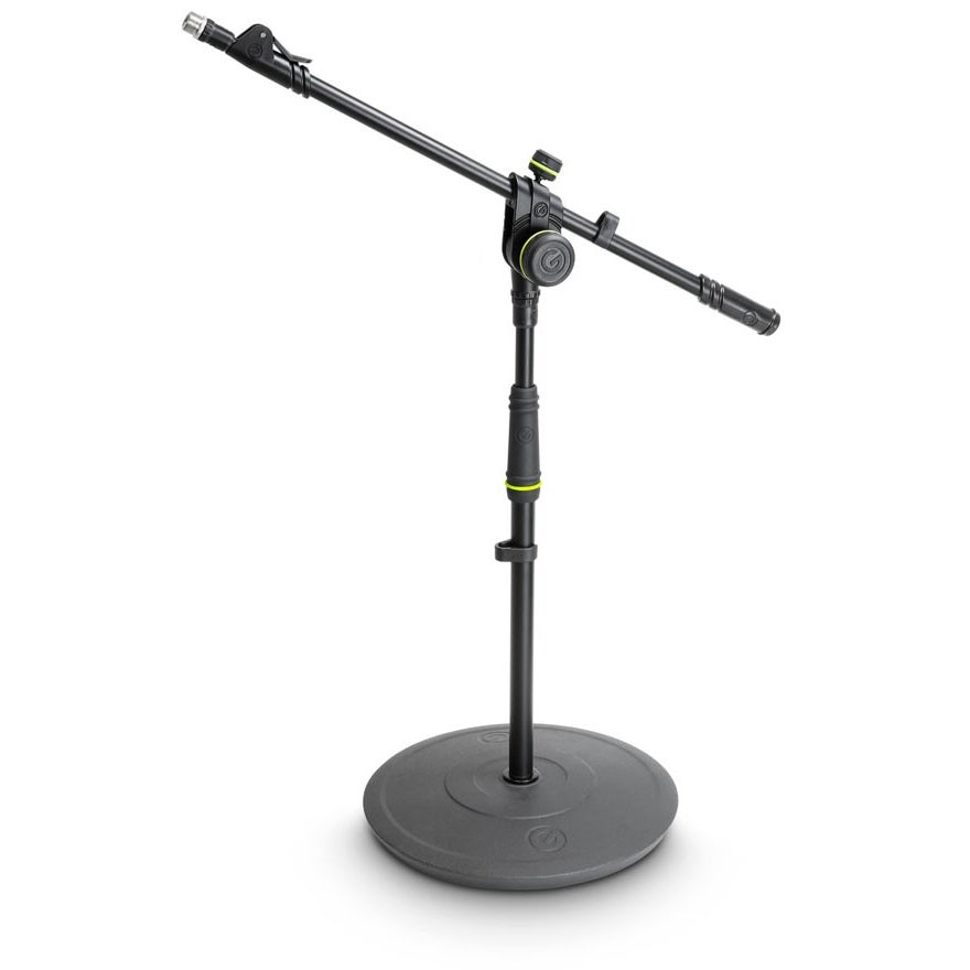 Gravity MS 2222 B kort microfoonstatief met ronde basis