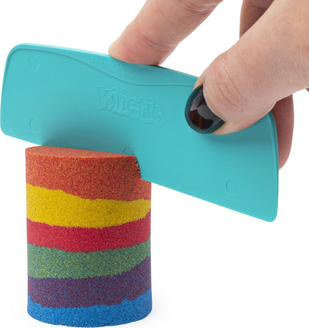 Kinetic Sand - Rainbow Mix Legesæt - 3 Farver